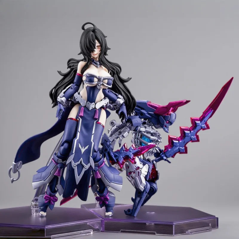 Kotobukiya Auv Tsukuyomi Regalia KP702 Megami Device Series ‌Anime Figure Frame Arms Gir Assembly Mech Model Desktop Ornament