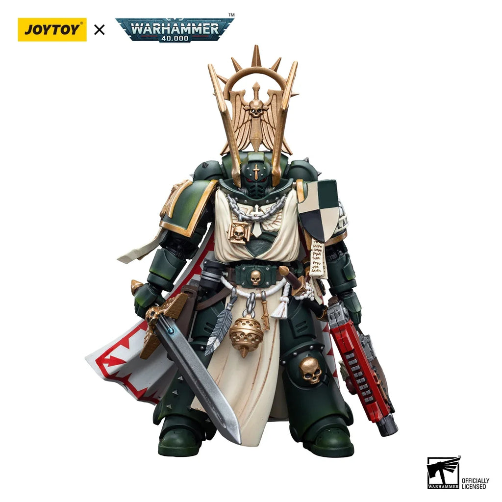 JOYTOY Warhammer 40k 1/18 Action Figures Anime 12cm Dark Angels Master Lazarus