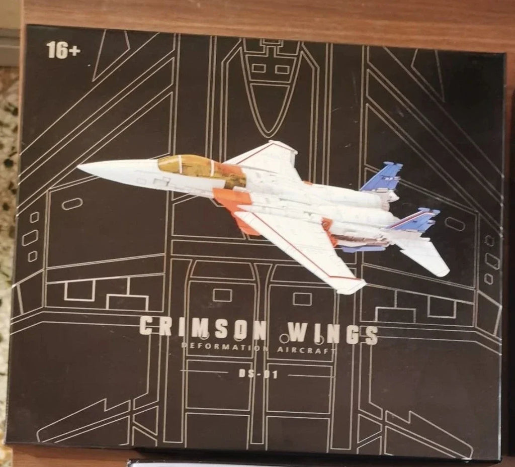 In Stock Transforming Toy Airplane Squad DS01R Purple Upheaval Action Figure Model Collectible Gift