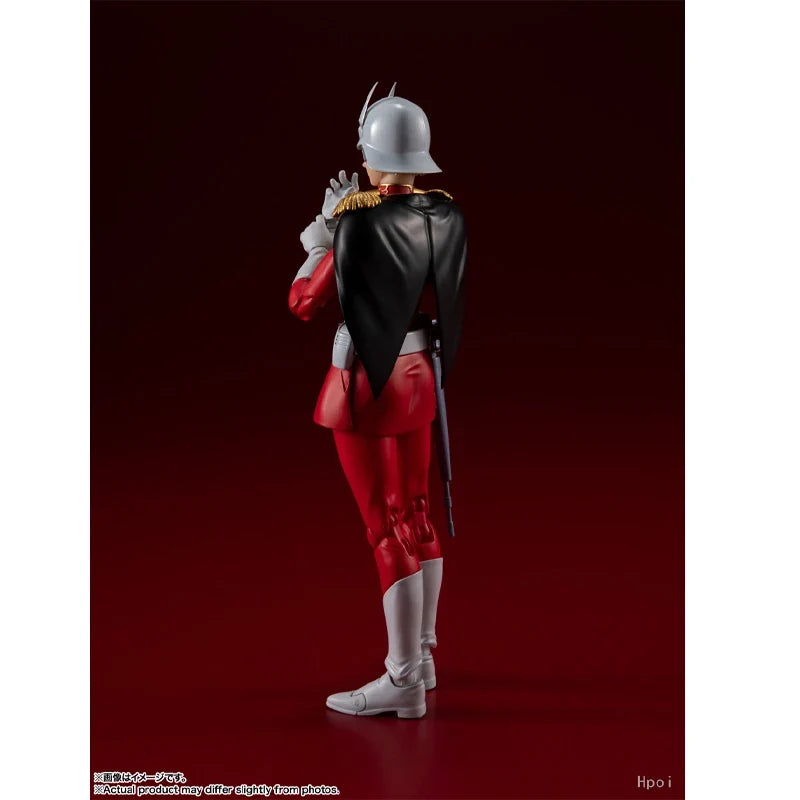 Genuine Brand New and Unopened Bandai Banpresto S.h.figuarts Mobile Suit Gundam Char Aznable Anime Action Figures Model 15.5Cm