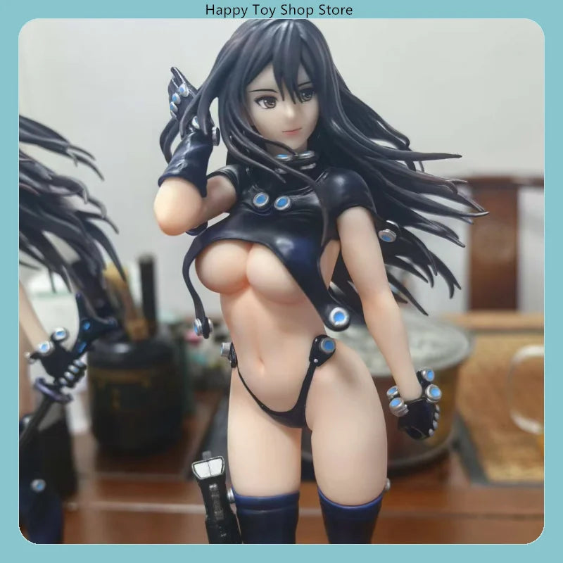 25cm Gantz Reika Shimohira Holding Knife Standing Pose Anime Figure Model Statue
