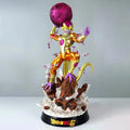 48cm Dragon Ball Anime Figure Gold Frieza Peripheral Oversized Statue Action Figure Periphery Kawaii Desktop Display Gift Toys