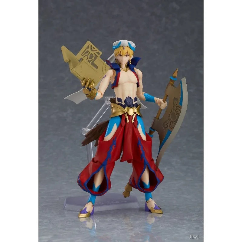New Max Factory Original Figma # 468 Fate/Grand Order Gilgamesh Anime Finished Product Movable Doll Model Decoration Giftinstock