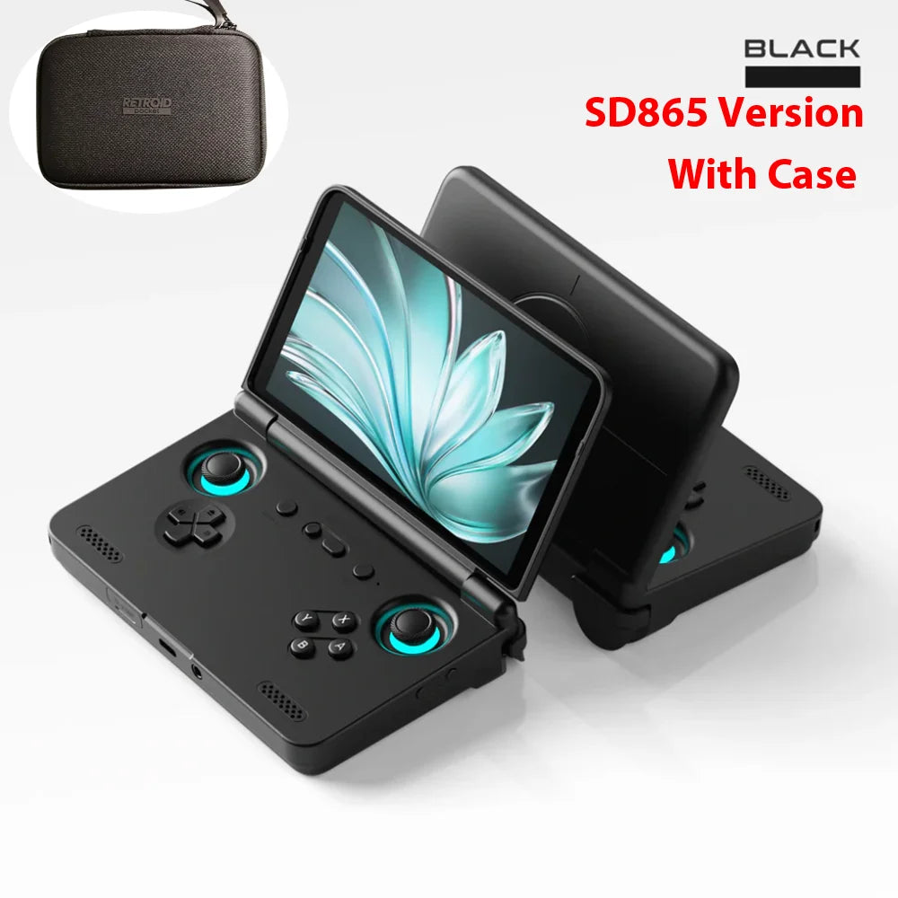 Retroid Pocket Flip 2 Handheld Game Console 5.5Inch AMOLED Screen SD865 RP Flip2 8GB 128GB Android System 5000mAh Wifi6