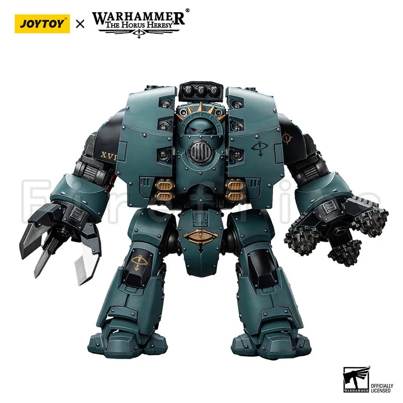 1/18 JOYTOY Action Figure The Horus Heresy Sons of Horus Leviathan Dreadnought with Siege Drills Anime Model