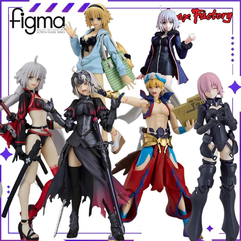 New Max Factory Original Figma # 468 Fate/Grand Order Gilgamesh Anime Finished Product Movable Doll Model Decoration Giftinstock