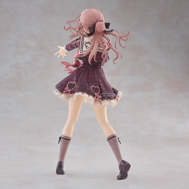 [Genuine Original] Bandai Banpresto The Idolm@ster Espresto Sweet Moment Rinami Himesaki In Stock PVC Anime Figure Model Toys