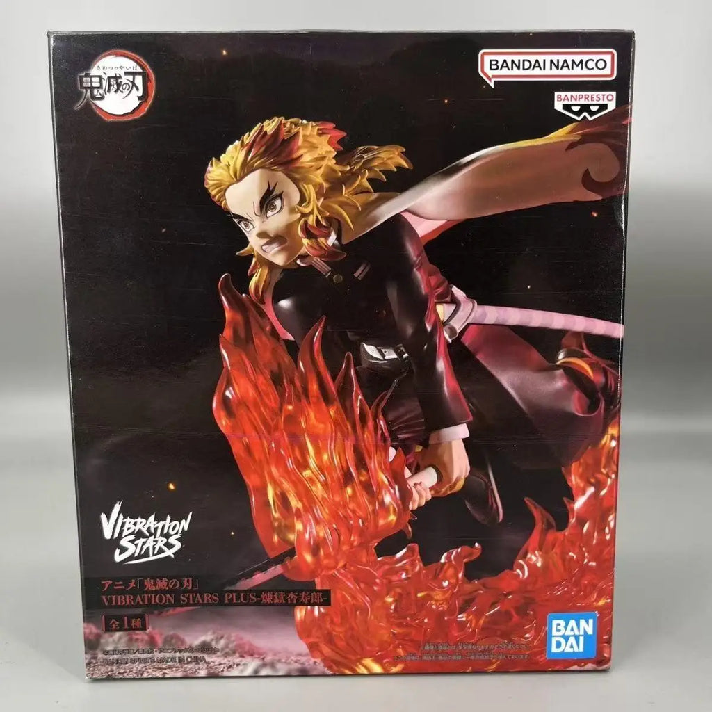 BANDAI BANPRESTO Genuine VIBRATION STARS PLUS Rengoku Shinjurou Figure Demon Slayer PVC Action Figures Children Toys for kids
