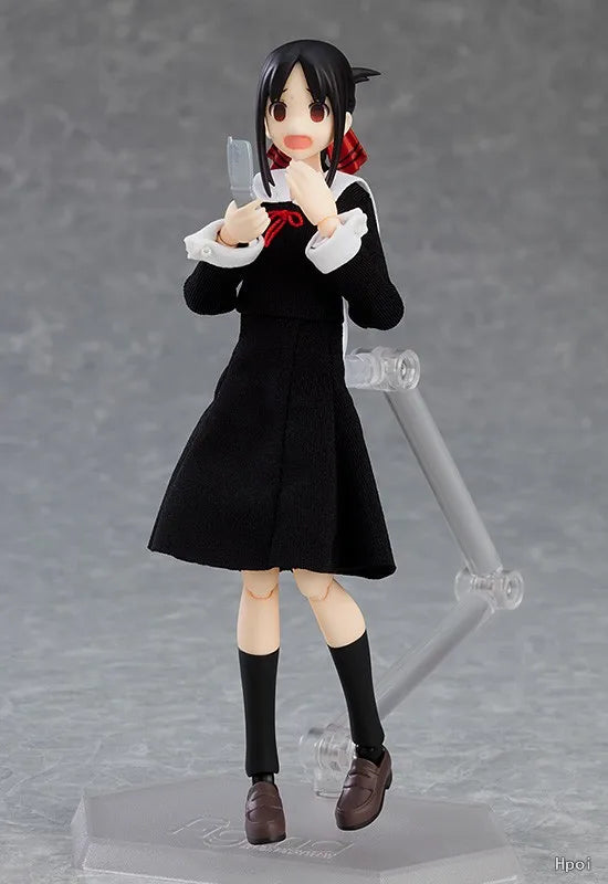 Original Max Factory Figma#539 Miss Kaguya Wants Me To Confess My Love Shinomiya Kaguya Anime Figure Model Toy Gift Collection