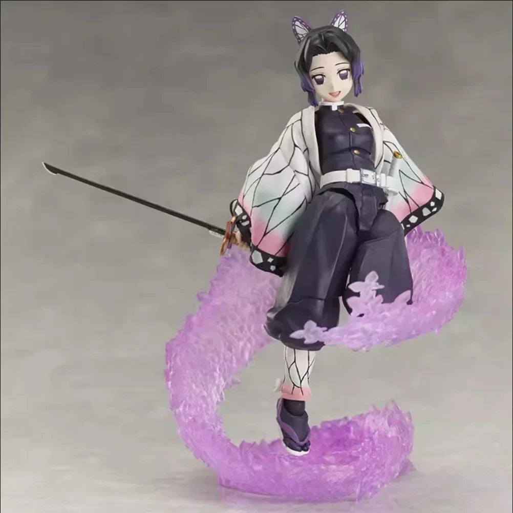 In Stock New 1/12 Aniplex BUZZmod Shinobu Kocho Kimetsu No Yaiba Demon Slayer Action Figures Model Toy Brinquedos Figura