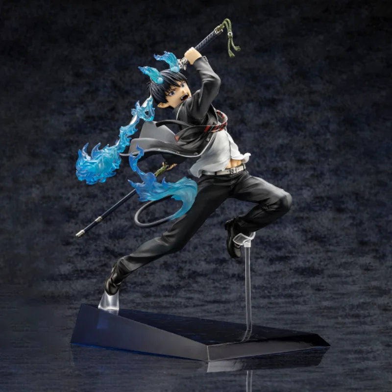 KOTOBUKIYA Genuine Ao No Exorcist Yuki No Hate Hen Okumura Rin  ARTFX J 1/8 Collection Series Model Cartoon Character Gifts Toys