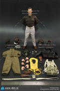 DID A80167 1/6 Men Soldier WWII US Army Air Forces Pilot Captain Rafe Military Collection Doll Full Set 12'' Action Figure Body
