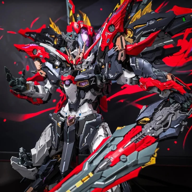 Infinite Dimension RT-002 NEMESIS Mecha Modell Bausatz im Maßstab 1:100 aus PVC, sammelbares Action-Spielzeug, geeignet für Erwachsene und Kinder