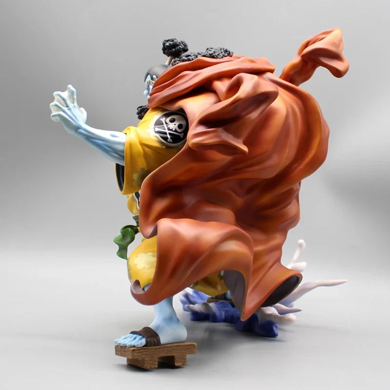 26cm Anime Jinbe One Piece Figurine GK Oka Shichibukai Jinbe Action Figures PVC Collection Statue Model Toys Birthday Gifts