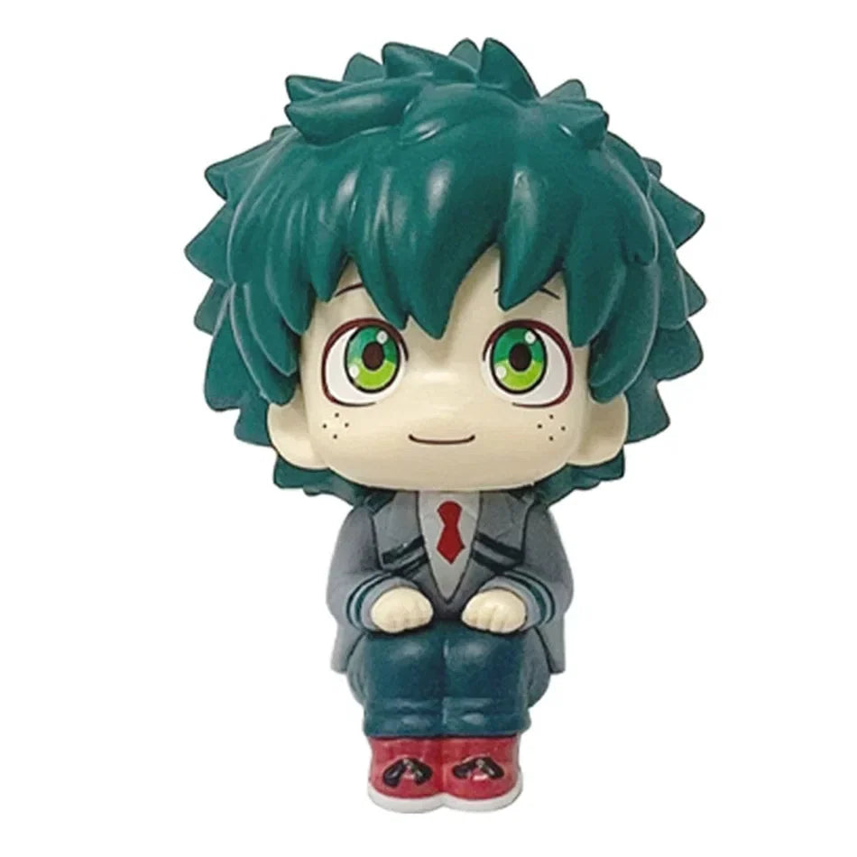 In Stock New Anime My Hero Academia Midoriya Izuku Bakugou Katsuki Ochaco Uraraka Anime Figure Toys for Kids Christmas Gift