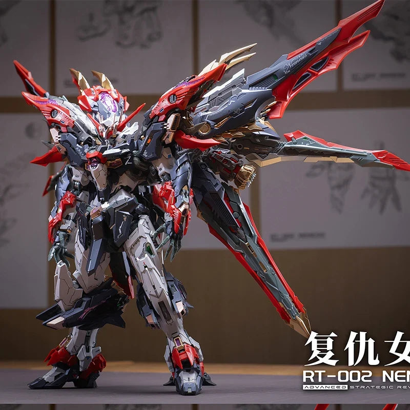 【IN STOCK】NEMESIS Infinite Dimension RT-002 1/100 Strategic Revenge Titan Action Figure Scale Assembly Model Toys Custom Gift