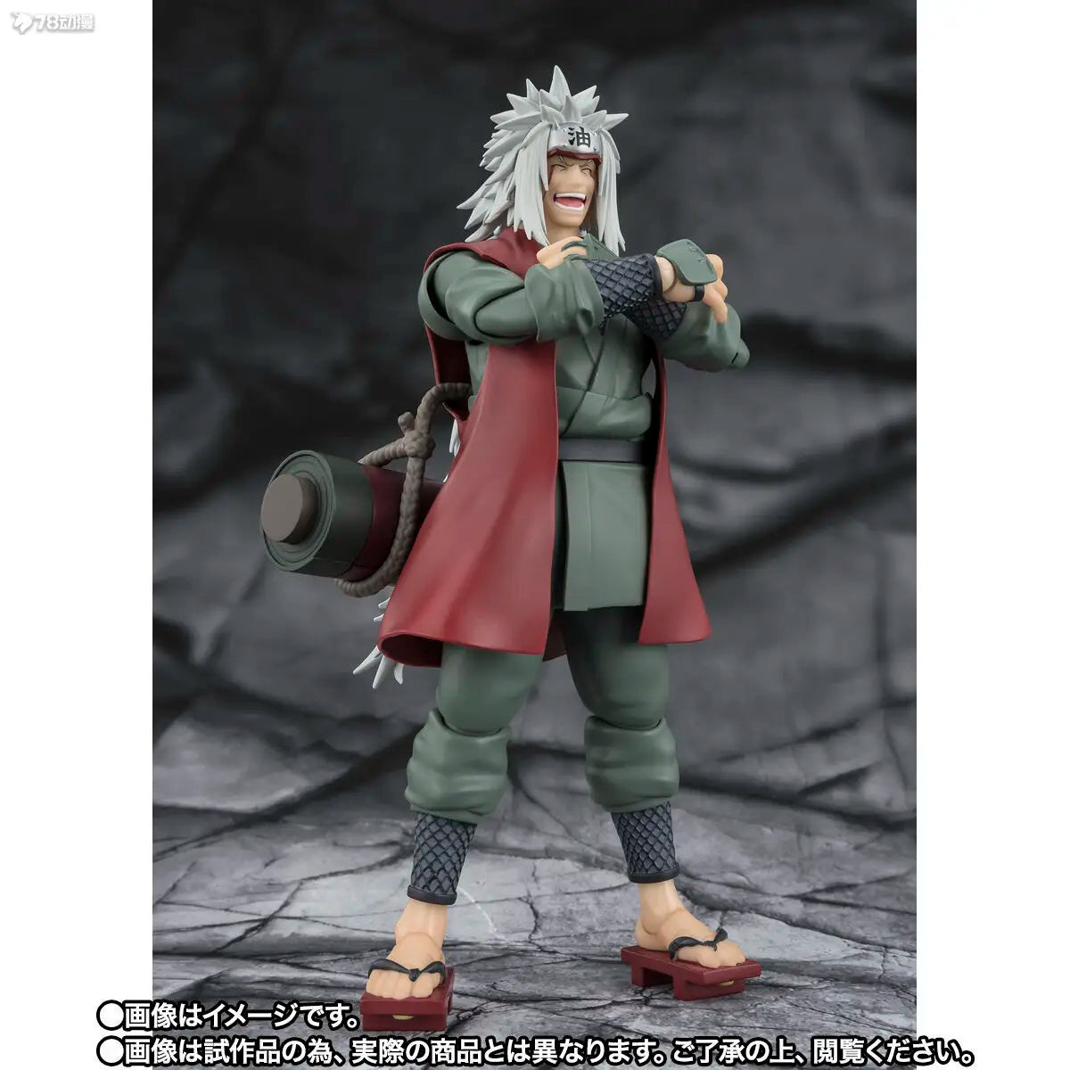 original bandai tamashii s.h.figuarts shf NARUTO Jiraiya action figures collection anime model toys figura gifts