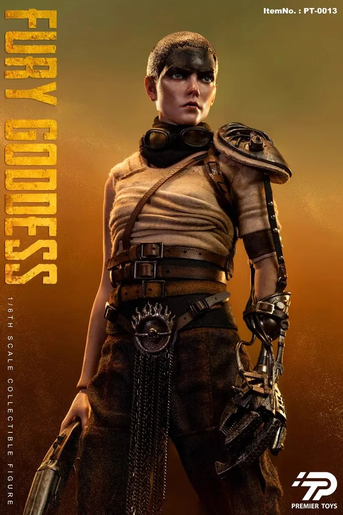 Original Premier Toys PT-0013 1/6 Collectible Furiosa Goddess Anya Female Action Figure Movie Brave Simulation 12"  Model Toy