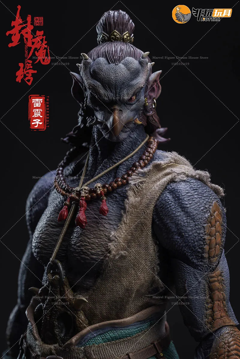 Nottaa Collection YM004 1/12 Scale The Demonic Subjugation List Thunder God Lei Zhenzi 6-inch Full Set Action Figure Soldier