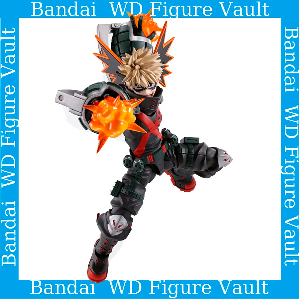 Bandai Officially Licensed S.H.Figuarts My Hero Academia KATSUKI BAKUGO   Figure Highly Detailed Collectible Model Toy Gift