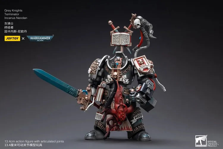 【UA】JOYTOY  Warhammer 40K  Scale 1/18  Action Figures Grey Knights Terminator Incanus Neodan  Models Toys Gifts