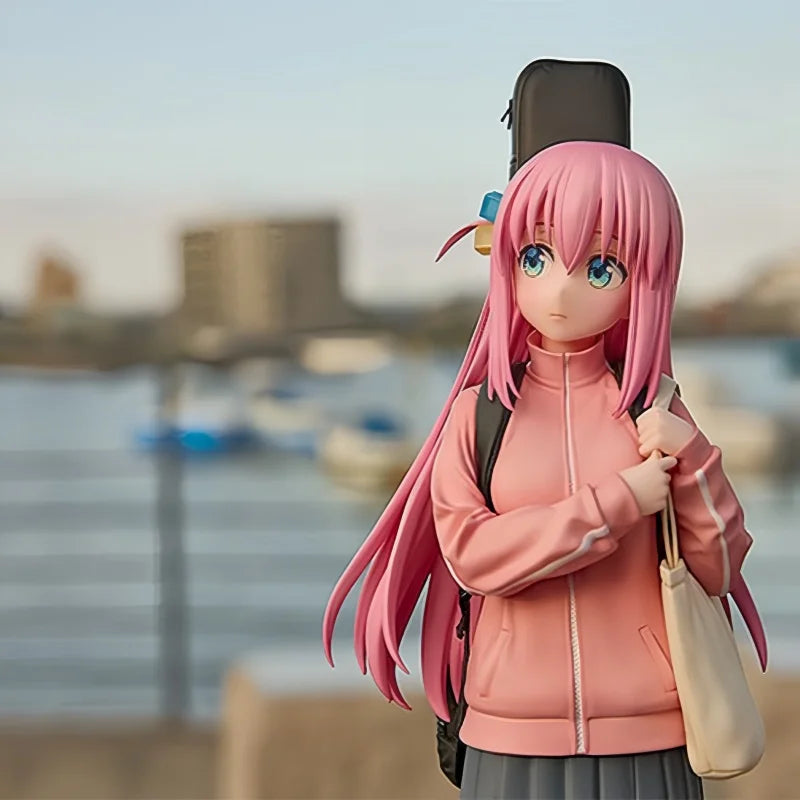 In Stock Goto Solo 1/7 Lonely Rock! Gsc Goto Solitary Pochi Sauce Guitar Girl Dress Up Model Action Gift Ornament