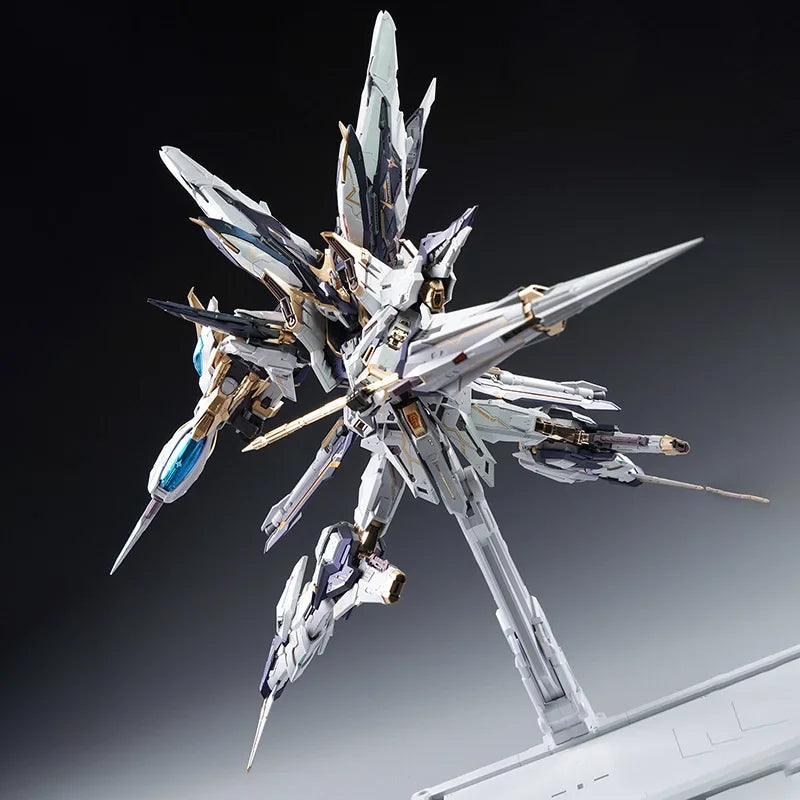 SNNA PMD AURORA MG 1/100 Imperial Dawn Knight Troops Alloy Die Casting Frame Assembled Mobile Suit Kit Anime Action Figures Doll