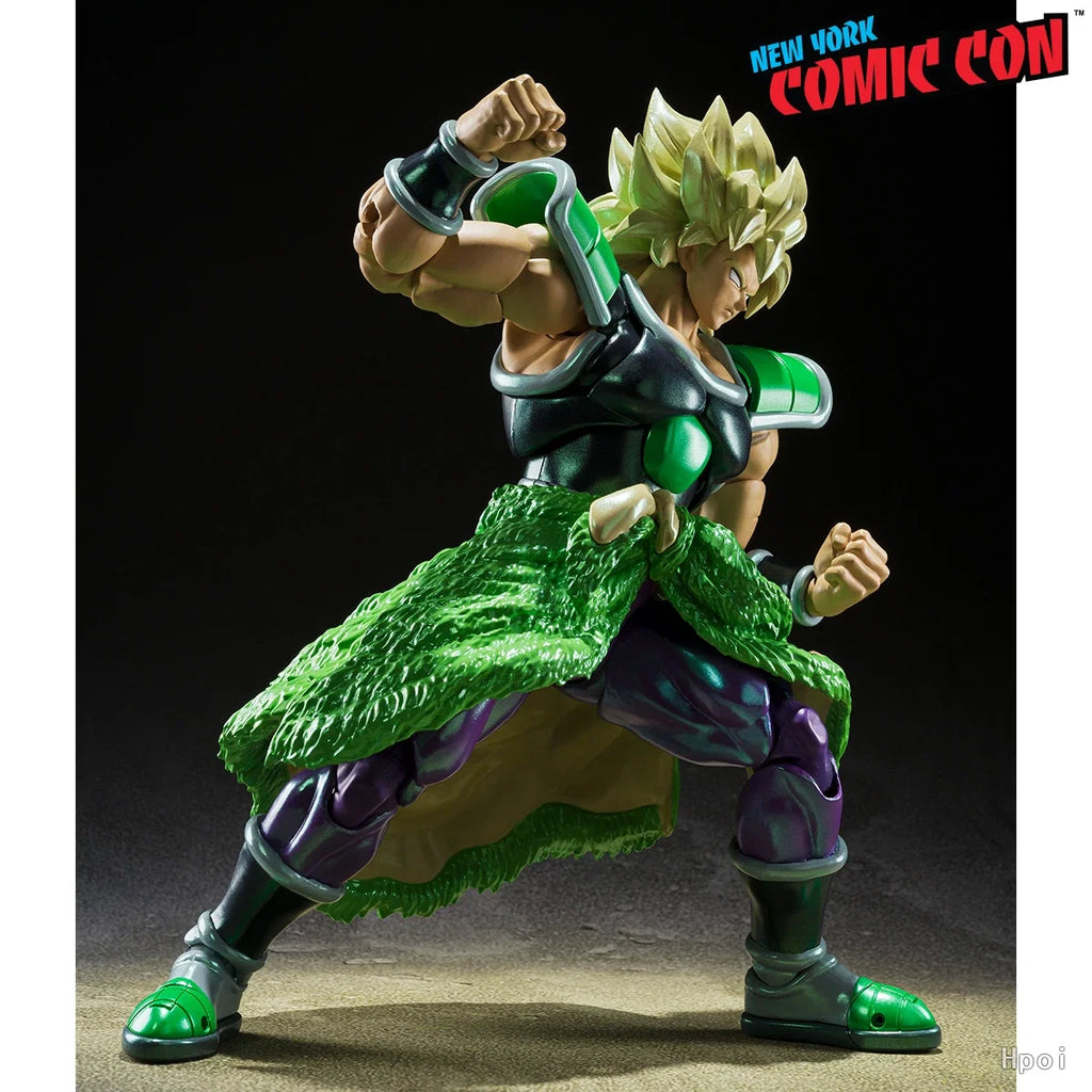 Bandai Original S.H.Figuarts Series SUPER SAIYAN BROLY -Exclusive Edition- New York Comic-Con 2022 Launches Souvenirs Toy Model