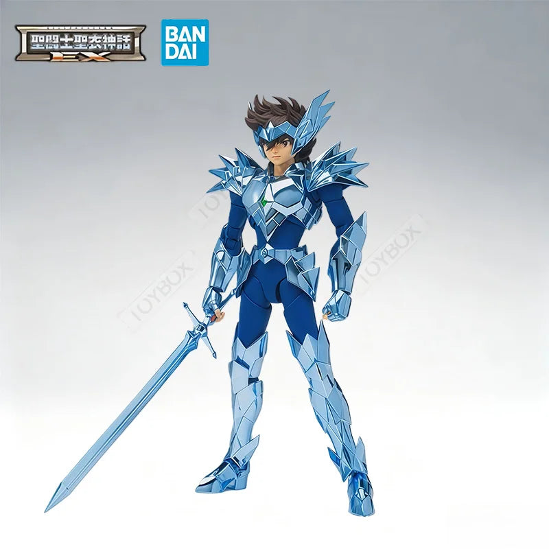 Authentic Bandai Saint Seiya Saint Cloth Myth Ex Odin Seiya Collection Statues Desktop Decoration Gift