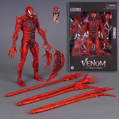 Marvel Legends Series Carnage Venom: Let There Be Carnage Deluxe Action Figure Model Toy Collectible Room Ornament Birthday Toy