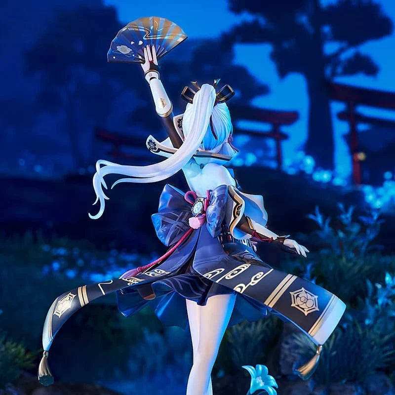 APEX/Genshin Impact Kamisato Ayaka White Heron Frost Blossom Ver. 1/7 Static Figure Model Collection Toy Gift