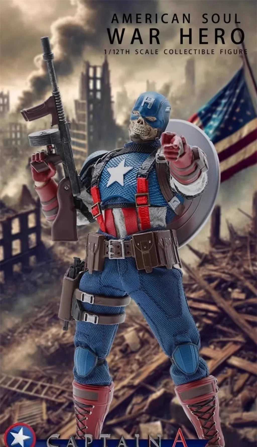Joy Man Toys 1/12 JM003 American Soul War Hero Action Figure