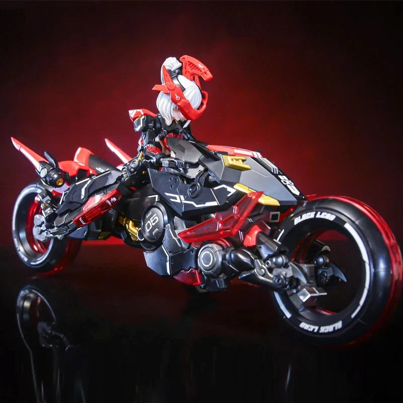 Centaur Mecha Musume Shadow Yefuna Malkina Series Action Figure Mecha Musume Detachable Multi-Joint Assembly Model Toy Boy Gifts
