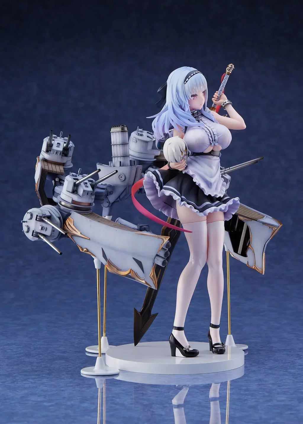 Original Alice Glint Knead Azur Lane Dido royal navy light cruiser Anime Action  Figure PVC Collectible Model toy Game Periphery