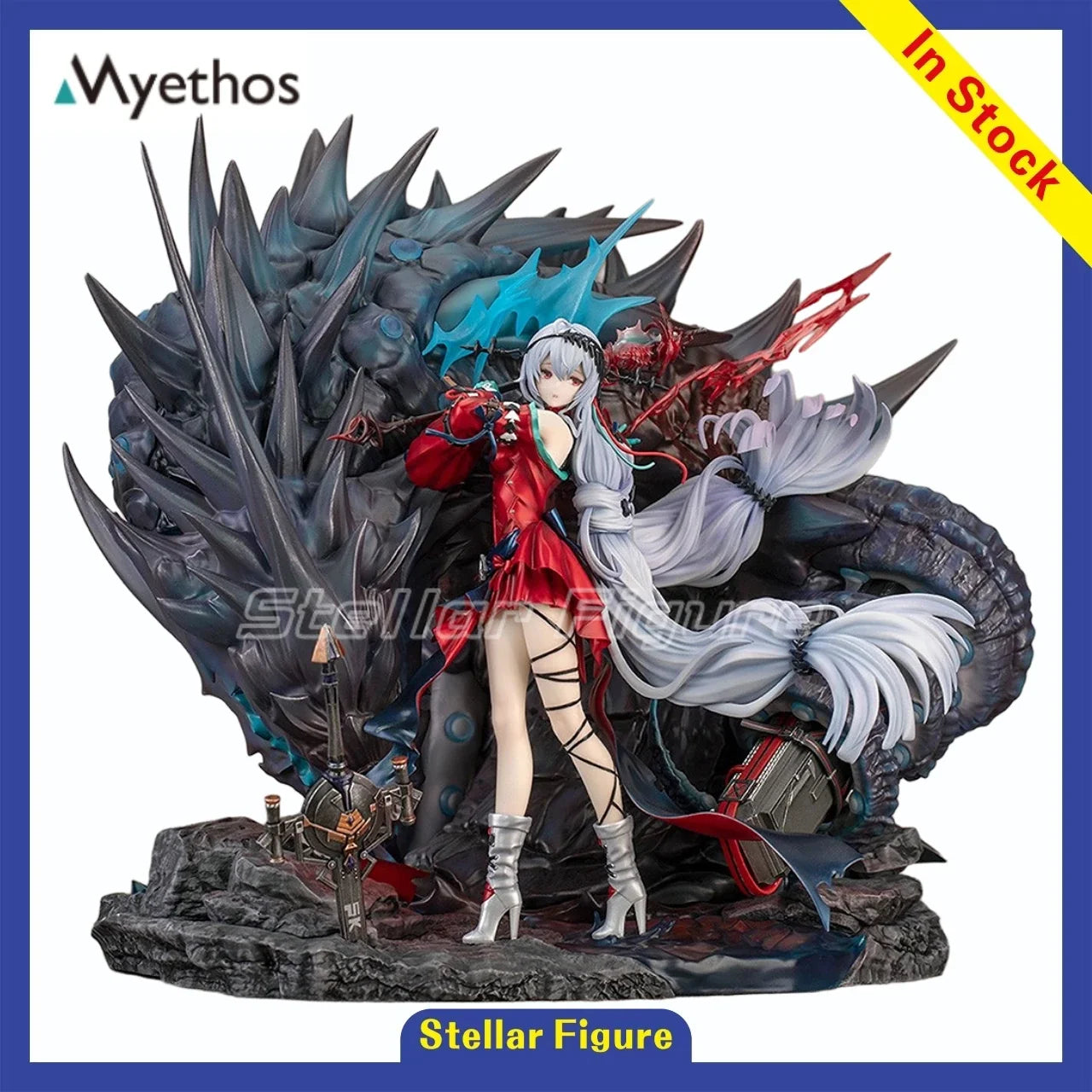【SF】In Stock Myethos Arknights Skati 1/7 Figure Model Toys Gifts