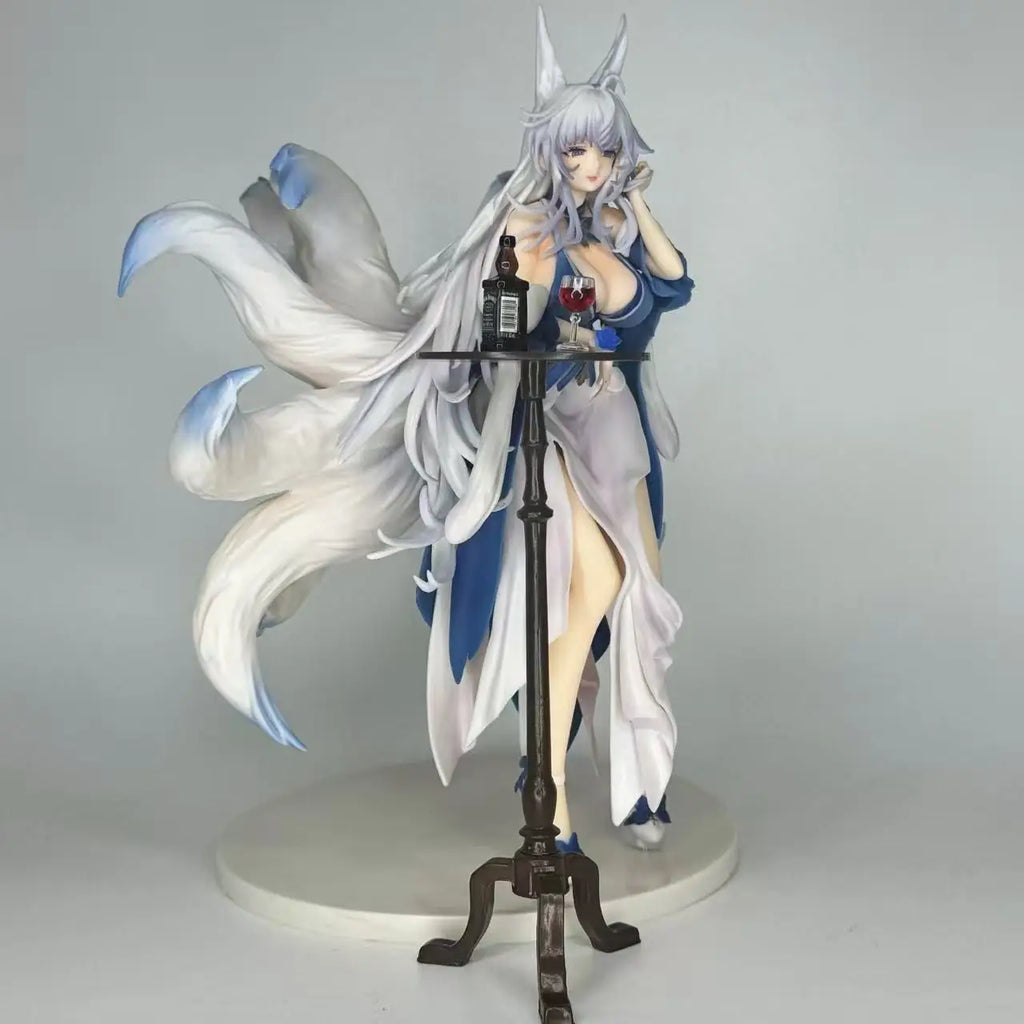 28CM Azur Lane Shinano Dreams of the Hazy Moon bunny ver girl PVC Game Statue Adult Collection Anime Action Model Doll Gift toys