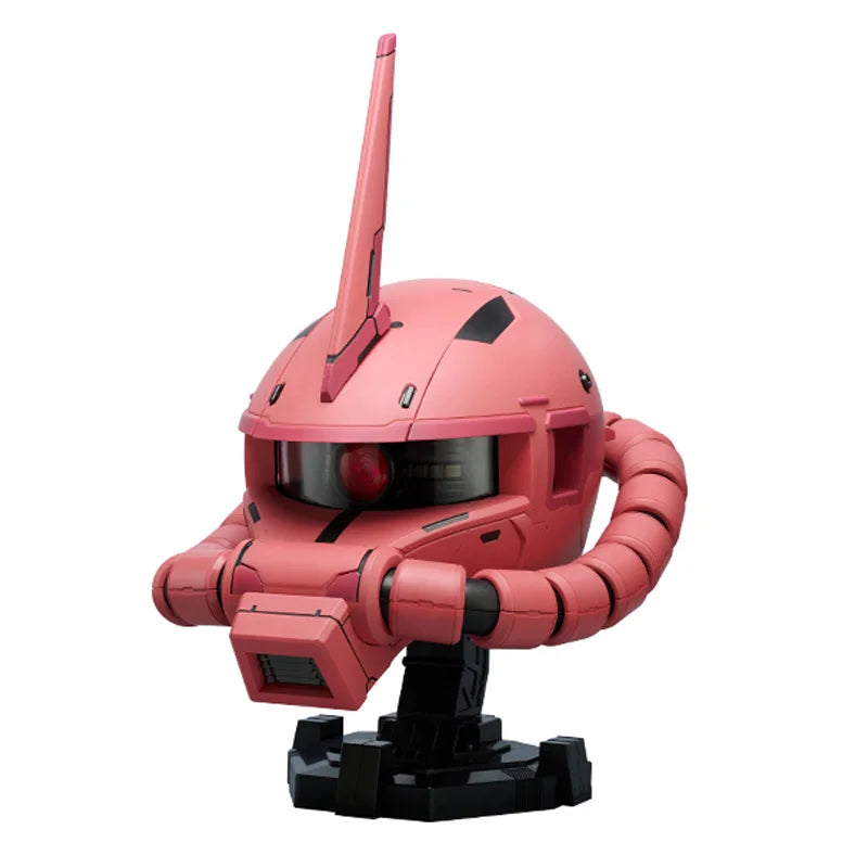 Official Bandai Namco BN HEAD Collection Char's Zaku Head Sculpture Gundam Series Mecha Anime Model Collectible Figure Statue