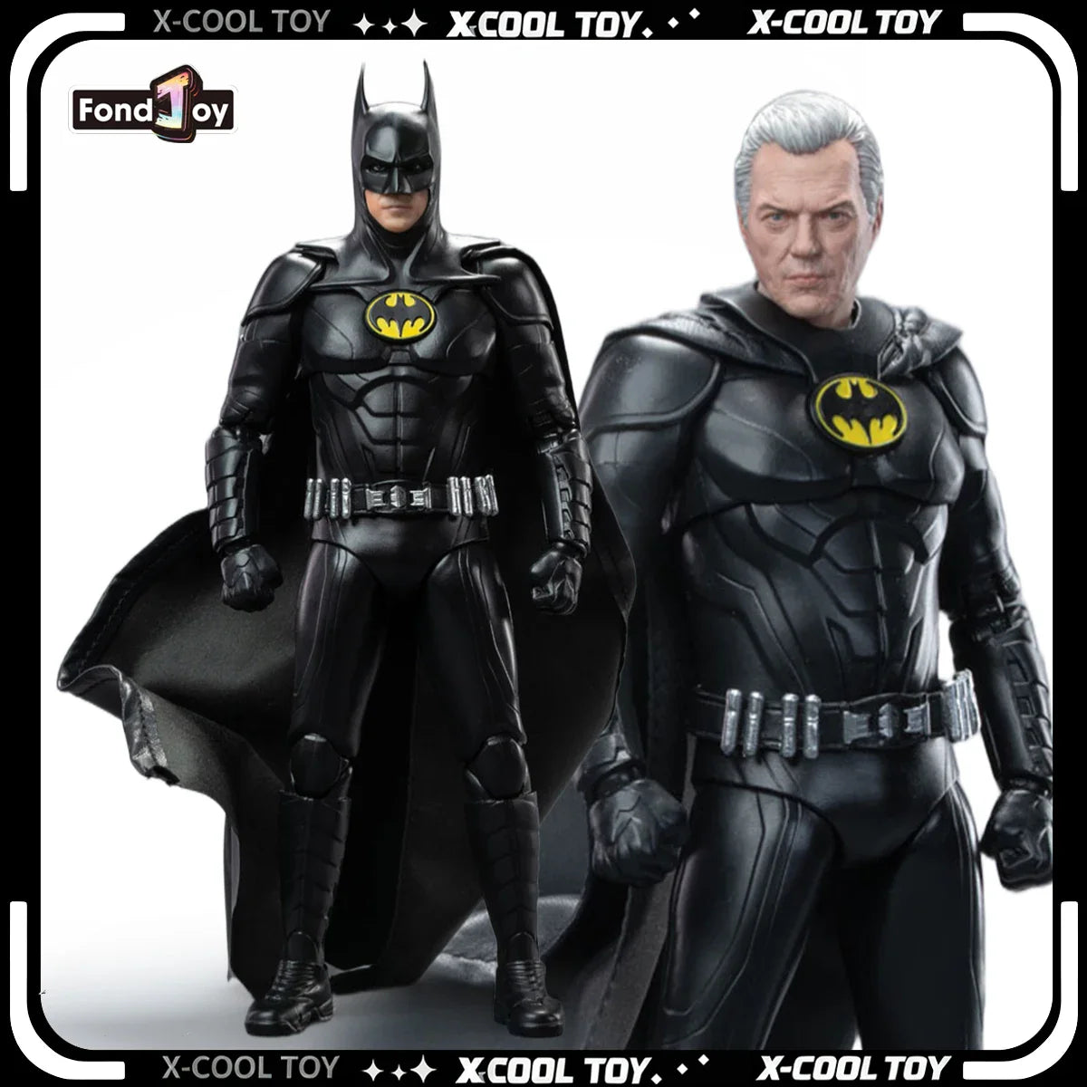 FondJoy Keaton Batman Actionfigur 1/9 DC Justice League Anime-Figur Detective Comics PVC Gelenkbewegliches Modell Spielzeug Geschenke