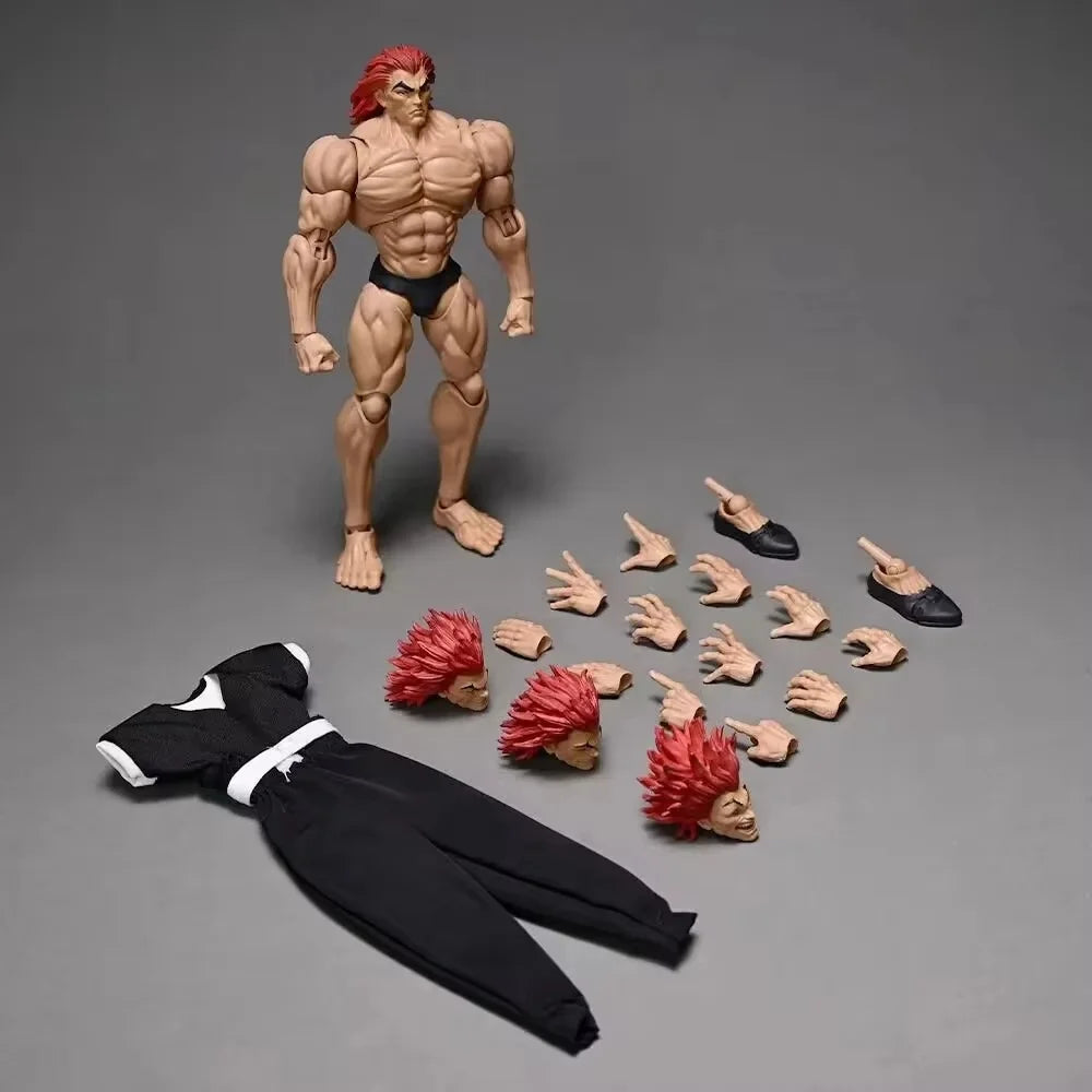Auf Lager 1/12 Ko Storm Toys Demon Back Baki Hanma Anime Actionfigur Figuren Kibk05 Sammlerstücke Geschenke Spielzeug