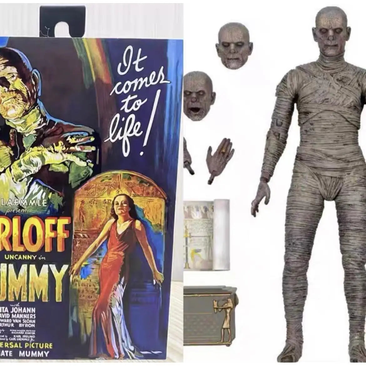 NECA Friday The 13th Figure Pennywise Part VII 7 New Blood Ultimate Jason Voorhees Action Figure Model Horror Halloween toy Gift