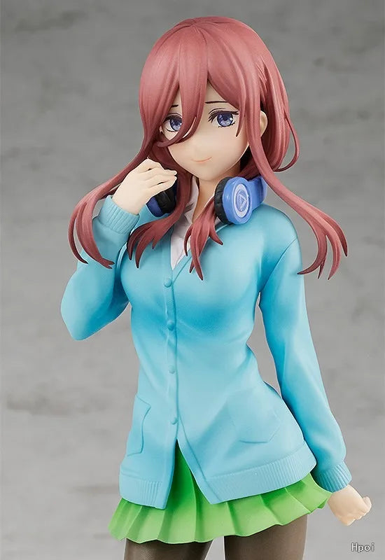 In Stock Original Genuine GSC Scale Figure POP UP PARADE Nakano Miku The Quintessential Quintuplets Articulate Anime Figure