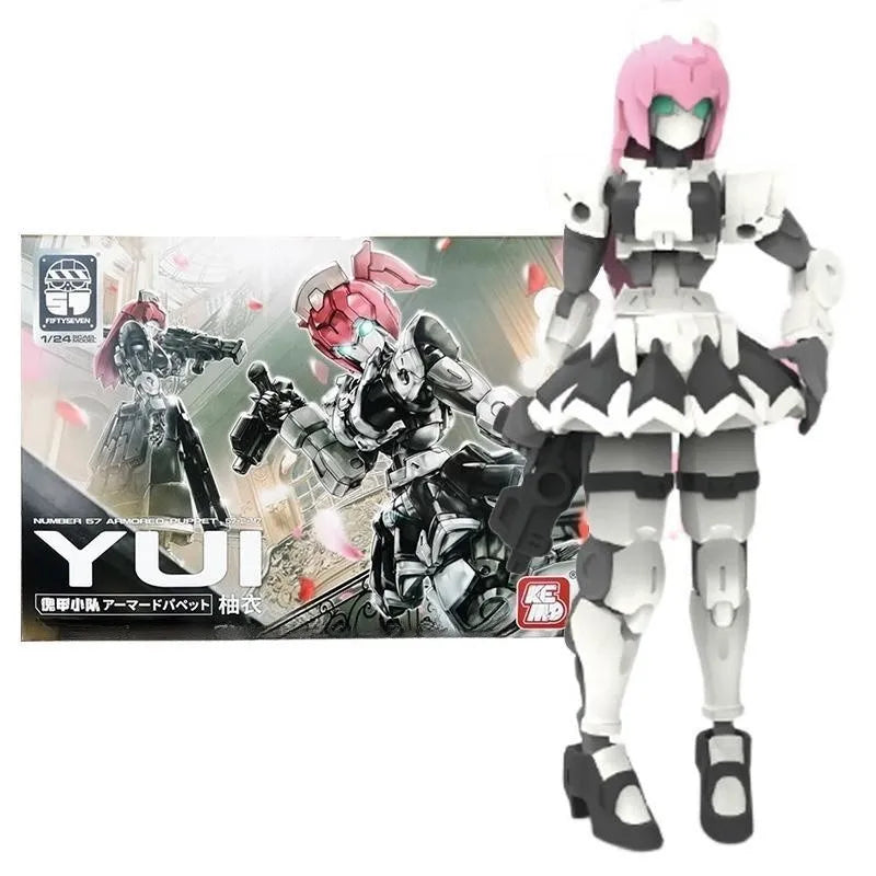 FIFTYSEVEN Number 57 No.57 Action Figure Armored Puppet Maid YUI Female Core Body Assembly Model 1/24 Anime Figures Toys Gifts