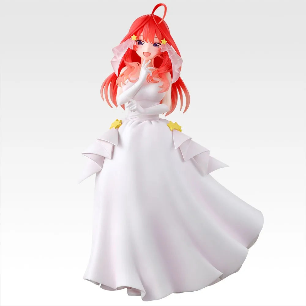 Genuine BANDAI Ichiban Kuji The Quintessential Quintuplets Nakano Ichika Nino Miku Nakano Itsuki Yotsuba Figure Anime Model Toy