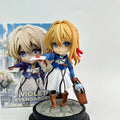 Violet Evergarden Figure Q Version Cute Girls Anime Figures Statue Model Collection Doll Room Decoration Toy Kid Christmas Gifts