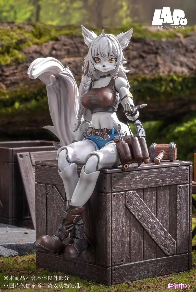New In Stock LADo TOYS Liya Fixer Ver. Model Repairer Wolf Girl Era 001 1/12 Action Figure Anime Toy Collection Gift