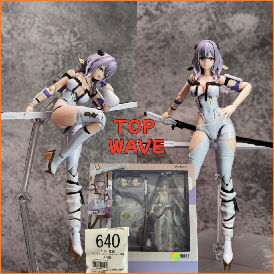 2026 Neu auf Lager Max Factory Original Goddess of Victory: Nikke Scarlet Figma #640 Anime Cartoon Garage Actionfigur Spielzeugmodell