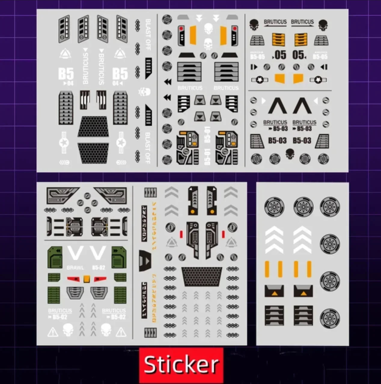 PocketToys Transformation Bruticus 5 in 1 PT05 PT-05 Combo G1 Battle Titan 27cm Action Figure Toy Collectible Gift in Stock