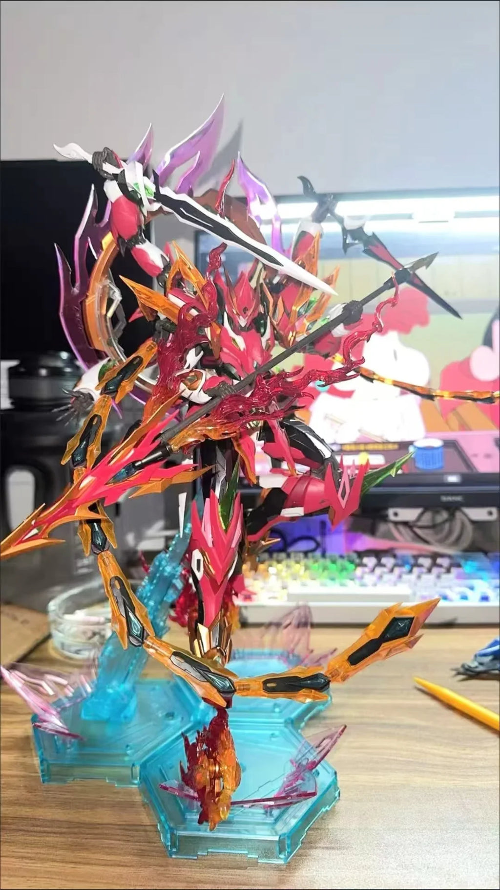 MNP-XH04 NEZHA MOTOR NUCLEAR Legierungs-Skelett-Bausätze Modell Anime Action-Figuren Mobile Suit Hobby-Spielzeug Jungen-Geschenk