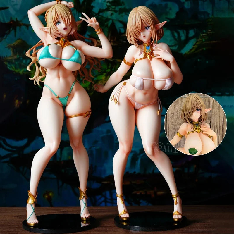Vertex Originals Elf Village Fifth Villager Kukuru Anime Girl Figure Cecil/Melmu/Mama Tiana Action Figure Sexy Model Doll Toys