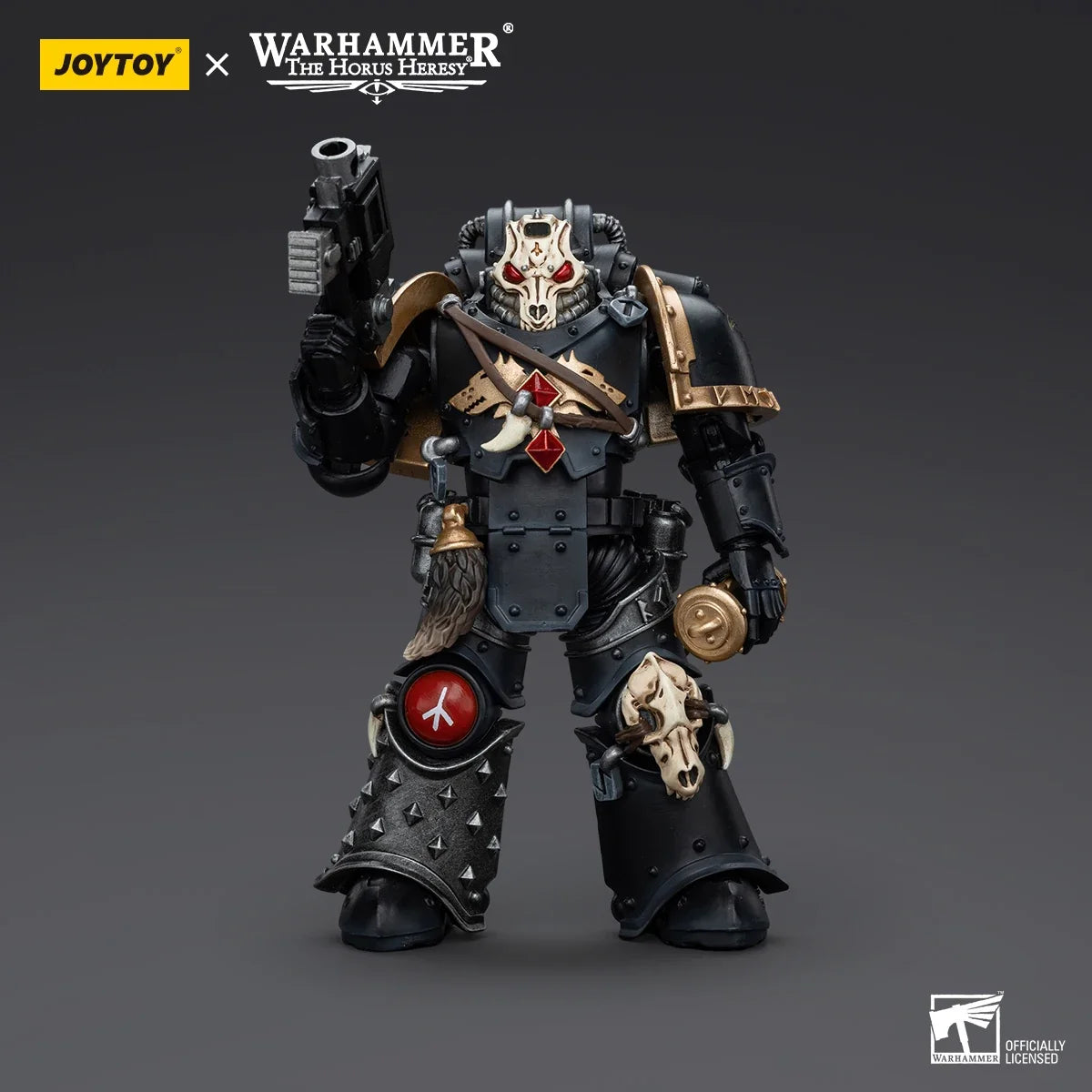 Joy Toy Warhammer 40K Space Wolves Geigor Fell-Hand Action Figure 1/18 12cm Collectible Children Toys Warhammer Birthday Gift